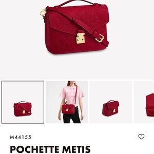 Louis Vuitton Scarlet Pochette Purse